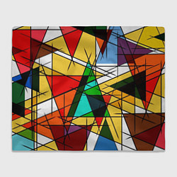 Плед флисовый Грубый абстрактный фон, цвет: 3D-велсофт