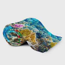 Плед флисовый Дно морское, цвет: 3D-велсофт — фото 2