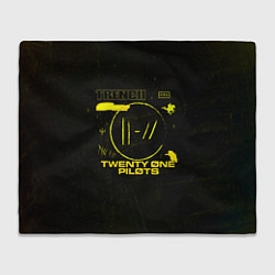 Плед флисовый Twenty One Pilots Trench, цвет: 3D-велсофт