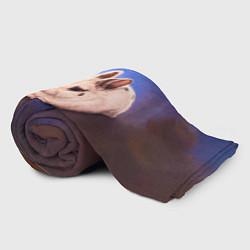 Плед флисовый Кроличьи нежности, цвет: 3D-велсофт — фото 2