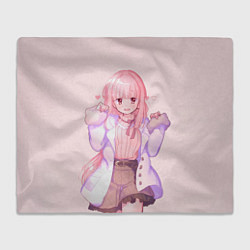 Плед флисовый Art Iroha Tamaki - Записи о магии Девочка-волшебни, цвет: 3D-велсофт