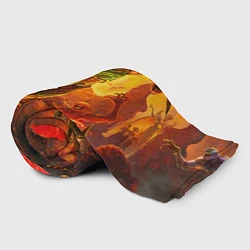 Плед флисовый Палач Рока, цвет: 3D-велсофт — фото 2