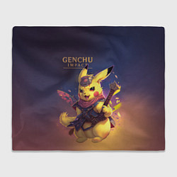 Плед флисовый Genchu impact, цвет: 3D-велсофт