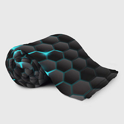 Плед флисовый Броня из стали, цвет: 3D-велсофт — фото 2