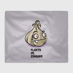 Плед флисовый Чеснок из игры, цвет: 3D-велсофт