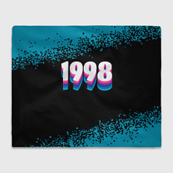 Плед Made in 1998: vintage art