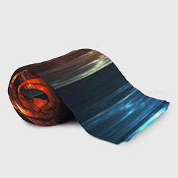 Плед флисовый Космос сияние, цвет: 3D-велсофт — фото 2