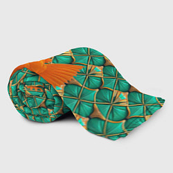 Плед флисовый Сказочная золотая рыбка, цвет: 3D-велсофт — фото 2