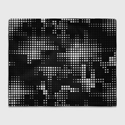 Плед флисовый Pixel art - abstraction, цвет: 3D-велсофт