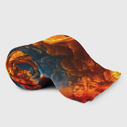 Плед флисовый Лава и вода, цвет: 3D-велсофт — фото 2