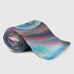 Плед флисовый Закрученный паттерн, цвет: 3D-велсофт — фото 2
