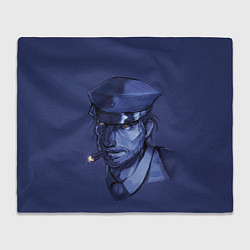 Плед флисовый The Outlast Trials Лиланд Койл, цвет: 3D-велсофт