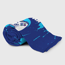 Плед флисовый Илюха геймер, цвет: 3D-велсофт — фото 2