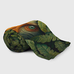Плед флисовый Обезьяна в джунглях, цвет: 3D-велсофт — фото 2