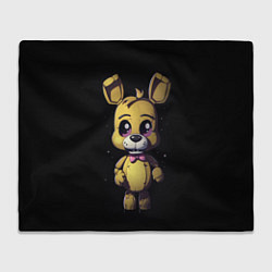 Плед флисовый Spring Bonnie Five Nights at Freddys, цвет: 3D-велсофт