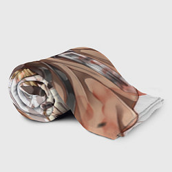 Плед флисовый Сага о Винланде Яростный Торфинн, цвет: 3D-велсофт — фото 2