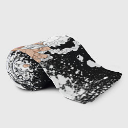 Плед флисовый Луффи из Ван Пис - Gear 5, цвет: 3D-велсофт — фото 2