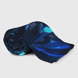 Плед флисовый Синяя безгранность, цвет: 3D-велсофт — фото 2