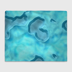 Плед флисовый Мятые облака, цвет: 3D-велсофт