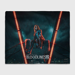 Плед флисовый Мистер Дамп Vampire the masquerade bloodlines 2, цвет: 3D-велсофт