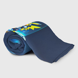 Плед флисовый Крутой Пикачу, цвет: 3D-велсофт — фото 2