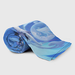 Плед флисовый Гань Юй Genshin Impact, цвет: 3D-велсофт — фото 2