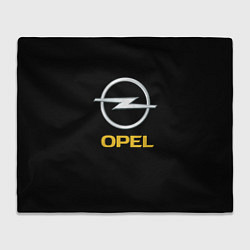 Плед флисовый Opel sport car, цвет: 3D-велсофт