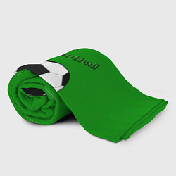 Плед флисовый Go на football, цвет: 3D-велсофт — фото 2