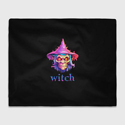 Плед флисовый Cartoon witch, цвет: 3D-велсофт