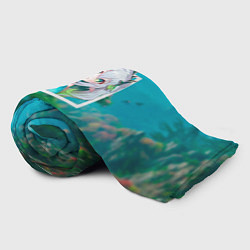 Плед флисовый Нахида Кусанали дендро архонт, цвет: 3D-велсофт — фото 2