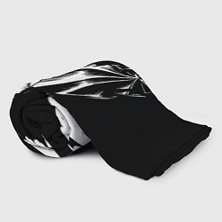 Плед флисовый Берсерк Гатс в чёрных доспехах, цвет: 3D-велсофт — фото 2