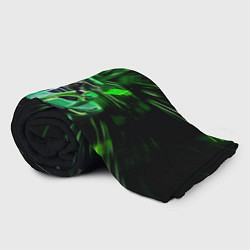 Плед флисовый Зелёный болид Ф1, цвет: 3D-велсофт — фото 2