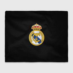 Плед флисовый Real madrid fc club, цвет: 3D-велсофт