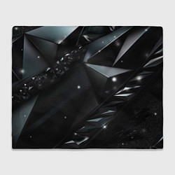 Плед Black luxury abstract