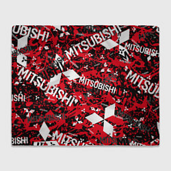 Плед флисовый Mitsubishi - chaos style, цвет: 3D-велсофт