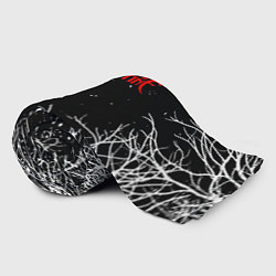 Плед флисовый Bullet for my valentine rock music, цвет: 3D-велсофт — фото 2