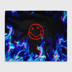 Плед флисовый Nirvana flame, цвет: 3D-велсофт