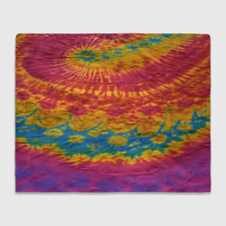 Плед флисовый Тай-даечка, цвет: 3D-велсофт