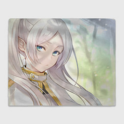 Плед флисовый Sousou no Frieren, цвет: 3D-велсофт