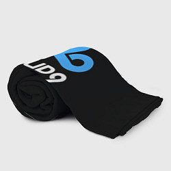 Плед флисовый Cloud9 - esports logo, цвет: 3D-велсофт — фото 2