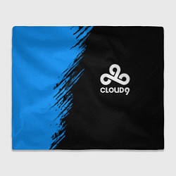 Плед флисовый Cloud9 team, цвет: 3D-велсофт