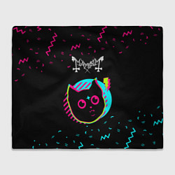 Плед флисовый Mayhem - rock star cat, цвет: 3D-велсофт