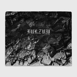 Плед флисовый Burzum black graphite, цвет: 3D-велсофт