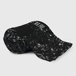 Плед флисовый Burzum black ice, цвет: 3D-велсофт — фото 2