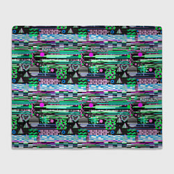 Плед флисовый Abstract color pattern, цвет: 3D-велсофт