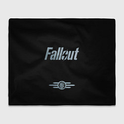 Плед флисовый Fallout - Logo, цвет: 3D-велсофт