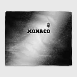 Плед флисовый Monaco sport на светлом фоне посередине, цвет: 3D-велсофт