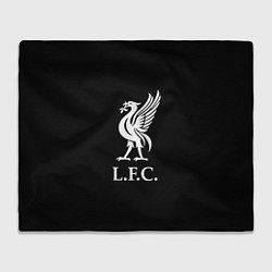 Плед флисовый Liverpool fc club, цвет: 3D-велсофт