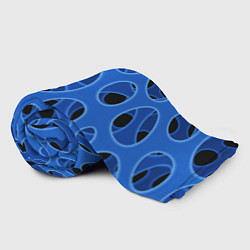 Плед флисовый Синяя мембрана с перфорацией, цвет: 3D-велсофт — фото 2