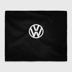 Плед флисовый Volkswagen sport avto, цвет: 3D-велсофт